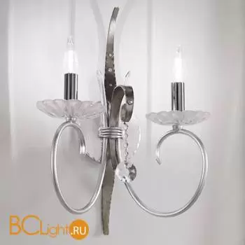 Бра Masca Gotica 1846/A2 Argento platino